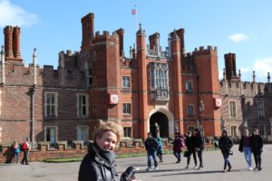Suzanne Evers at Hampton Court Palace_Mobility Grants