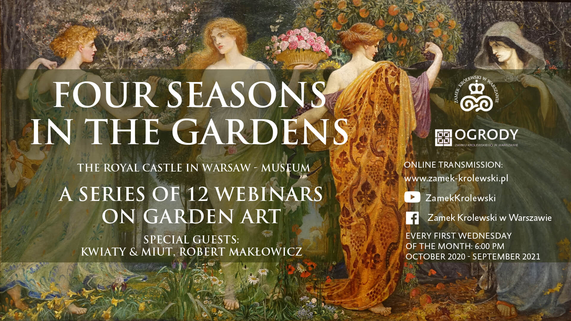« 4 saisons dans les jardins » – Une série de 12 webinars !